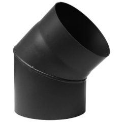 45° -os Fix fekete füstcső